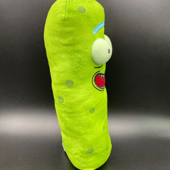 Rick & Morty Pickle Rick Plush Toy Green Cartoon Network Play by Play - Picture 4 of 11